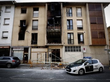 Un muerto y ocho heridos en una explosión de gas en Puente La Reina (Navarra) Un muerto y ocho heridos en una explosión de gas en Puente La Reina (Navarra)