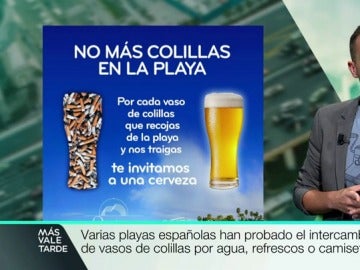 Originales medidas de los Ayuntamientos para limpiar las playas de colillas Originales medidas de los Ayuntamientos para limpiar las playas de colillas