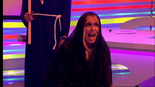 Patricia Conde cantando una saeta Patricia Conde cantando una saeta