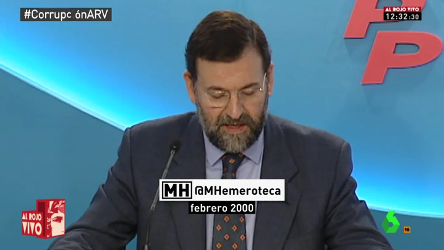Así explicaba Mariano Rajoy la campaña del 2000 que el PP habría financiado de manera irregular Así explicaba Mariano Rajoy la campaña del 2000 que el PP habría financiado de manera irregular
