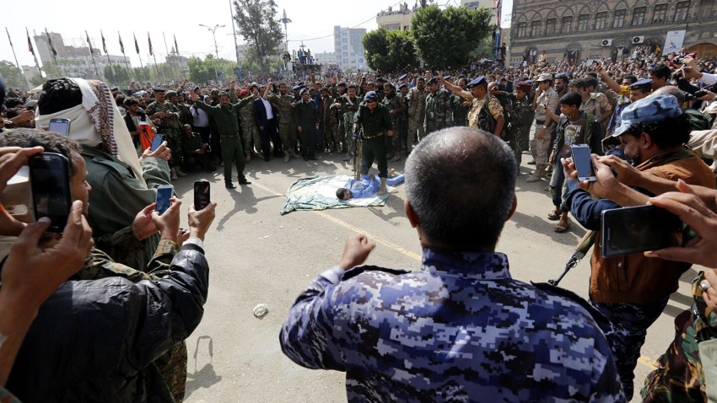 Ejecutan a un hombre en una plaza p&uacute;blica del Yemen por matar a una menor