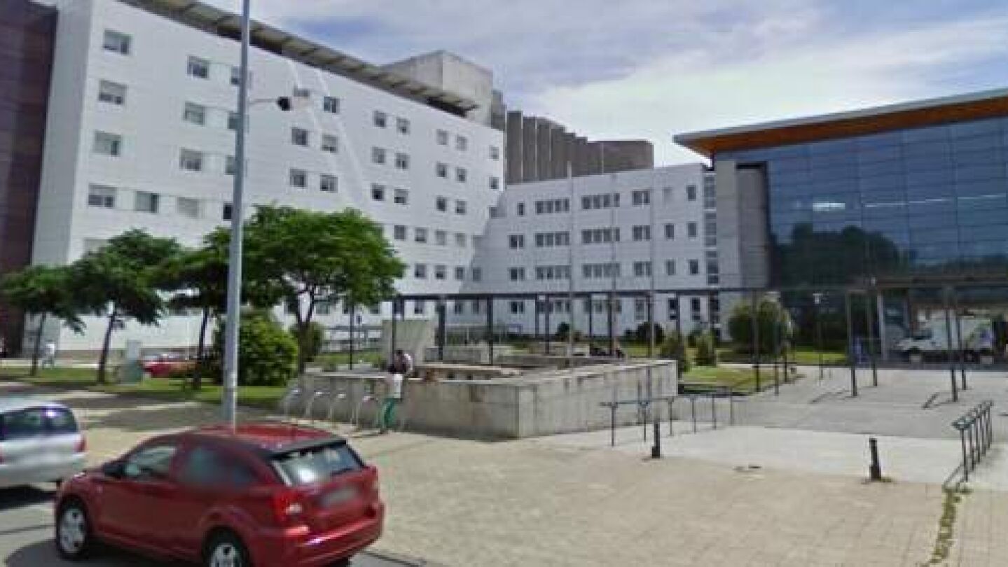 Exterior del hospital Arquitecto Marcide, en Ferrol