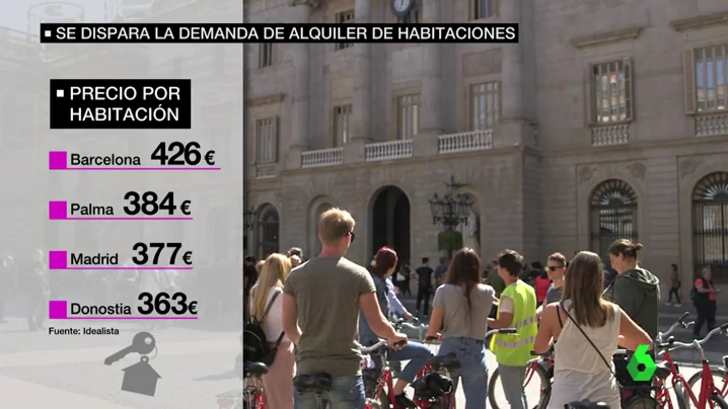 La demanda de viviendas de alquiler La demanda de habitaciones de alquiler se dispara un 80% y encarece su precio La demanda de viviendas de alquiler La demanda de habitaciones de alquiler se dispara un 80% y encarece su precio