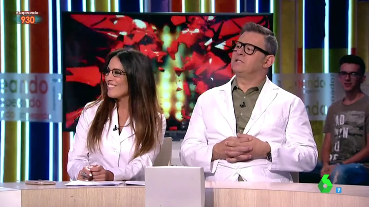 Lorena Castell y Miki Nadal hacen de psicólogos Lorena Castell y Miki Nadal hacen de psicólogos