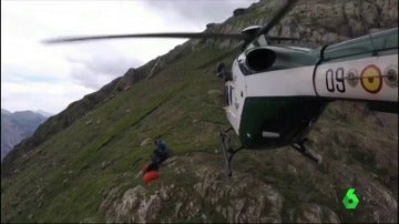Rescatan a 12 montañeros en las últimas horas en el Pirineo Aragonés