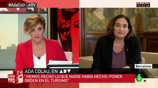 Ada Colau en ARv Ada Colau en ARv
