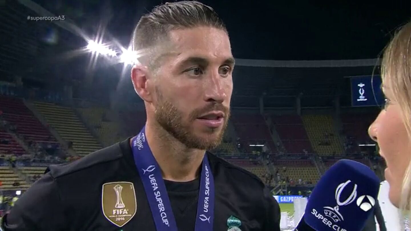 Sergio Ramos: "&iquest;Fichajes? El mes de agosto es muy largo, en el f&uacute;tbol nunca se sabe..."