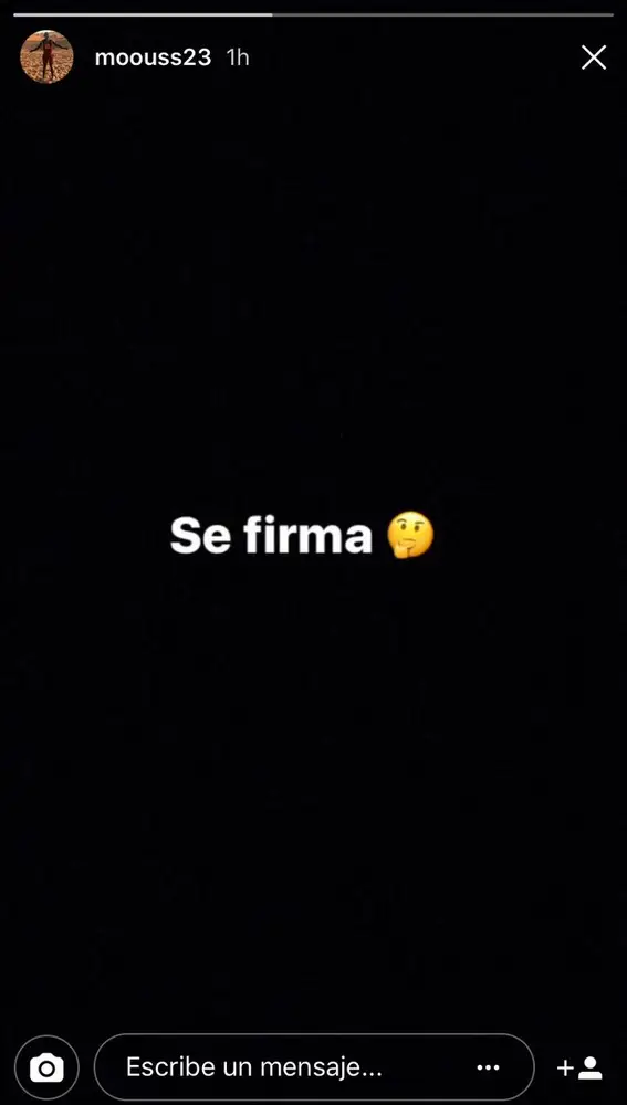 El mensaje de un amigo de Dembélé en Instagram El mensaje de un amigo de Dembélé en Instagram