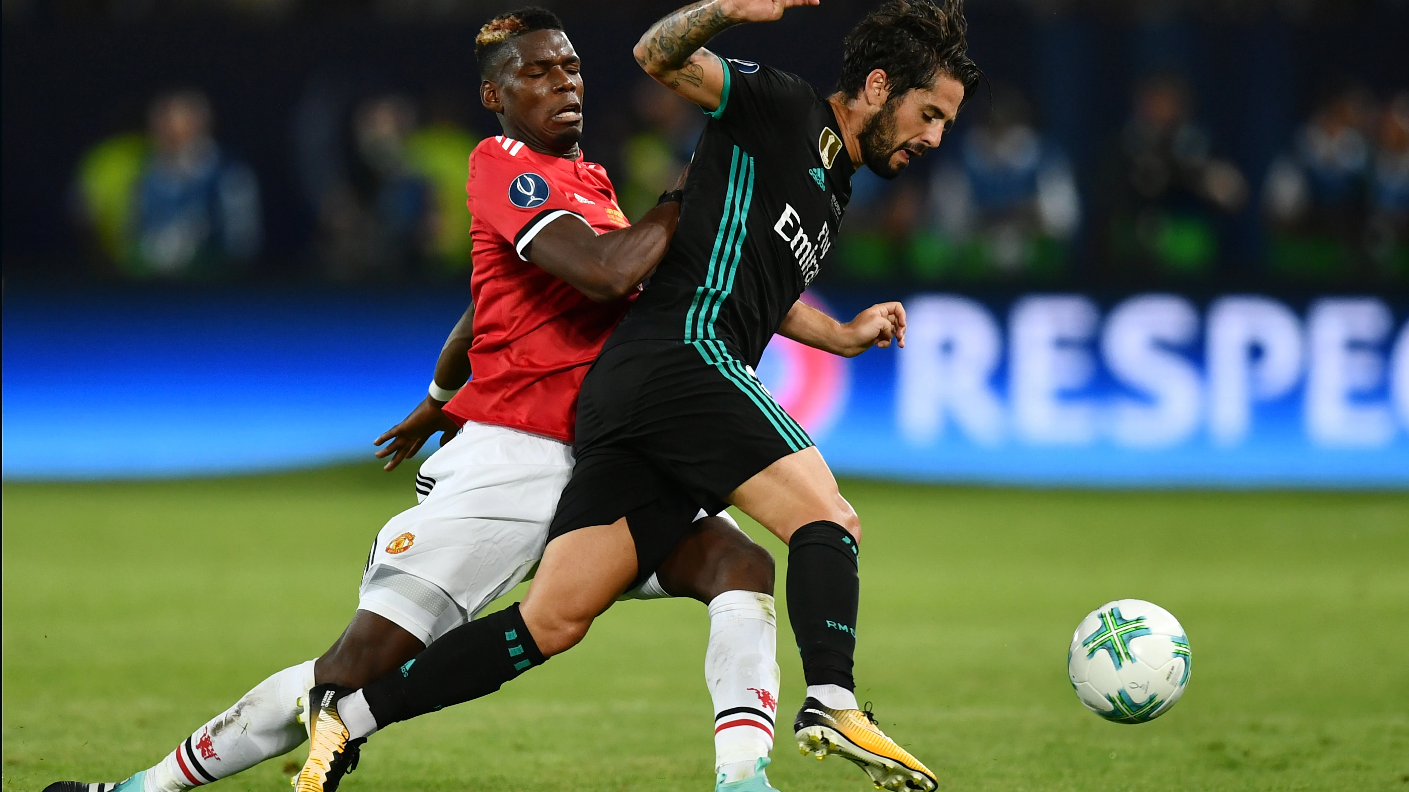 Isco durante la final de la Supercopa