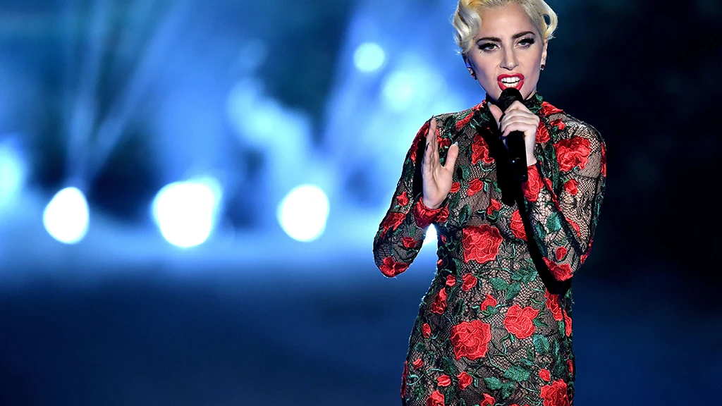 Lady Gaga en el desfile de Victoria's Secret