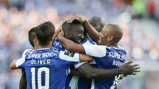 El Oporto FC celebrando uno de los goles El Oporto FC celebrando uno de los goles