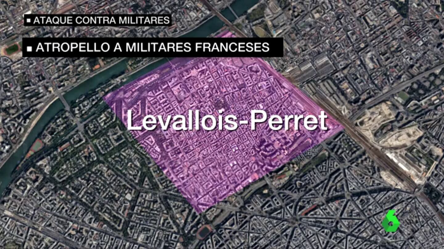 Cronolog&iacute;a del ataque al dispositivo antiterrorista franc&eacute;s en Par&iacute;s: "A cinco metros aceler&oacute; para atropellarles"