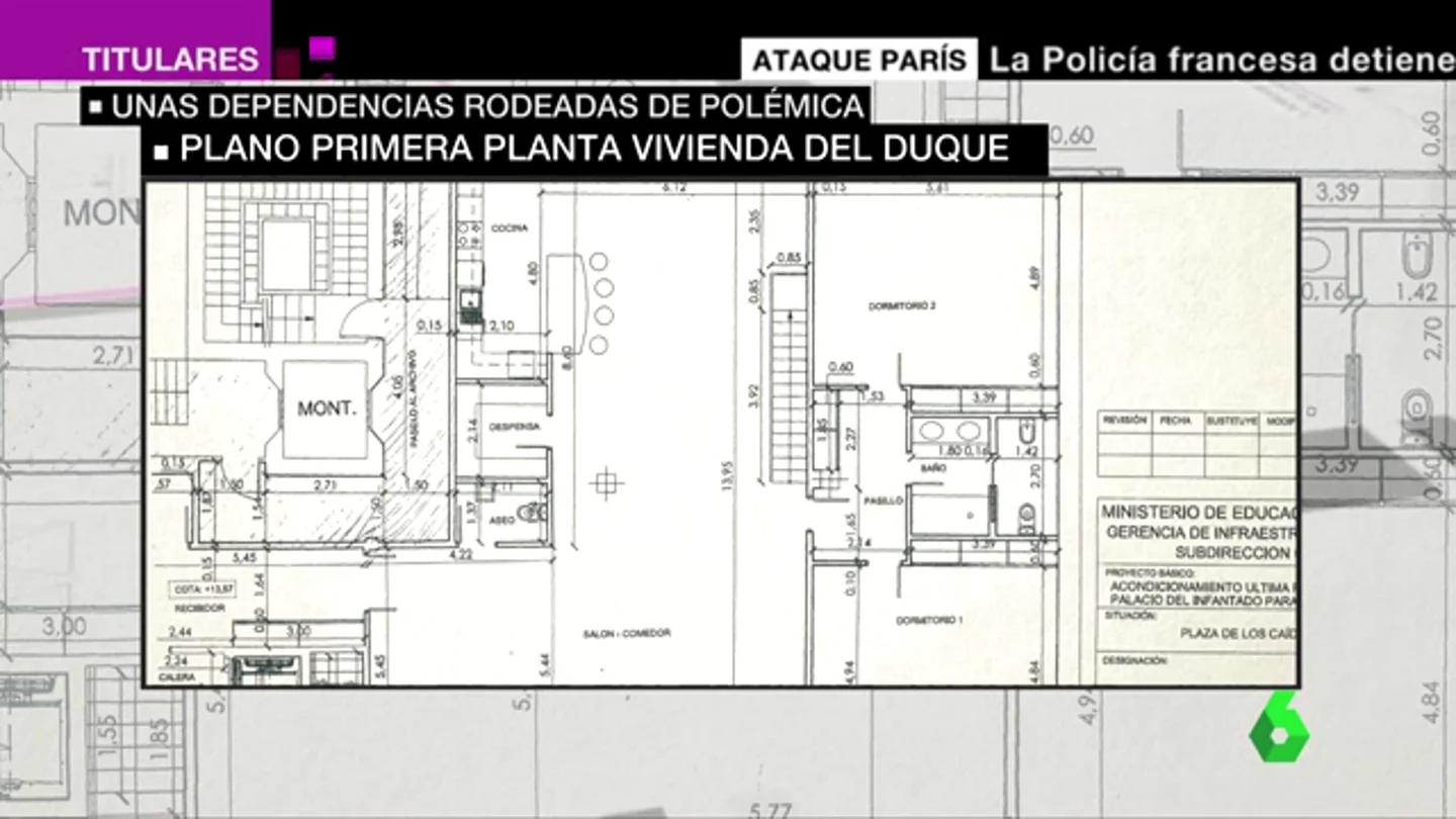 Las polémicas dependencias del duque del Infantado en Guadalajara: un piso de lujo pagado con dinero público Las polémicas dependencias del duque del Infantado en Guadalajara: un piso de lujo pagado con dinero público