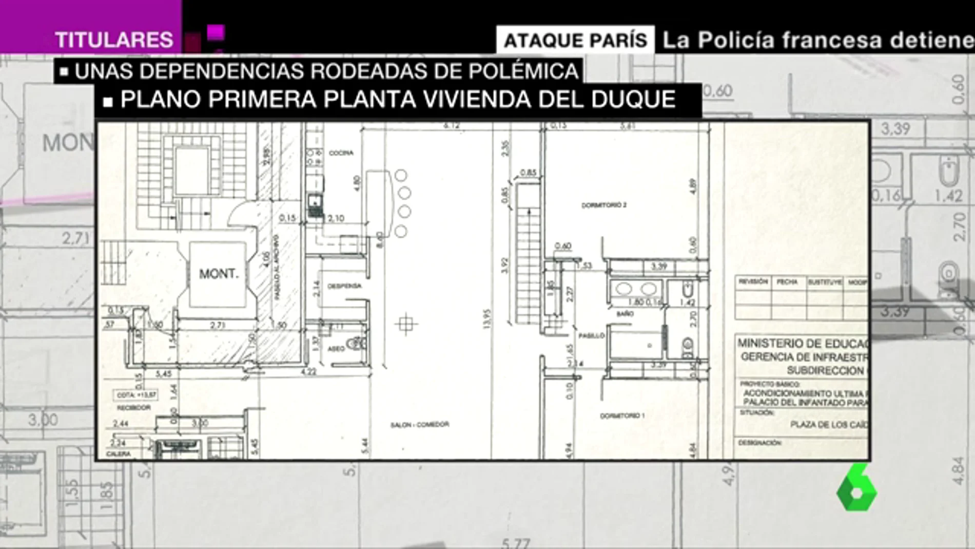 Las polémicas dependencias del duque del Infantado en Guadalajara: un piso de lujo pagado con dinero público