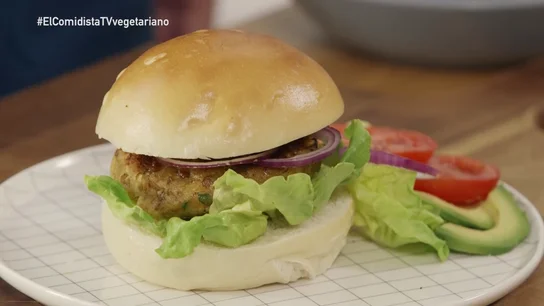 Hamburguesa vegetariana en El Comidista TV Hamburguesa vegetariana en El Comidista TV