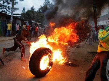 Las calles de Nairobi son un hervidero Las calles de Nairobi son un hervidero