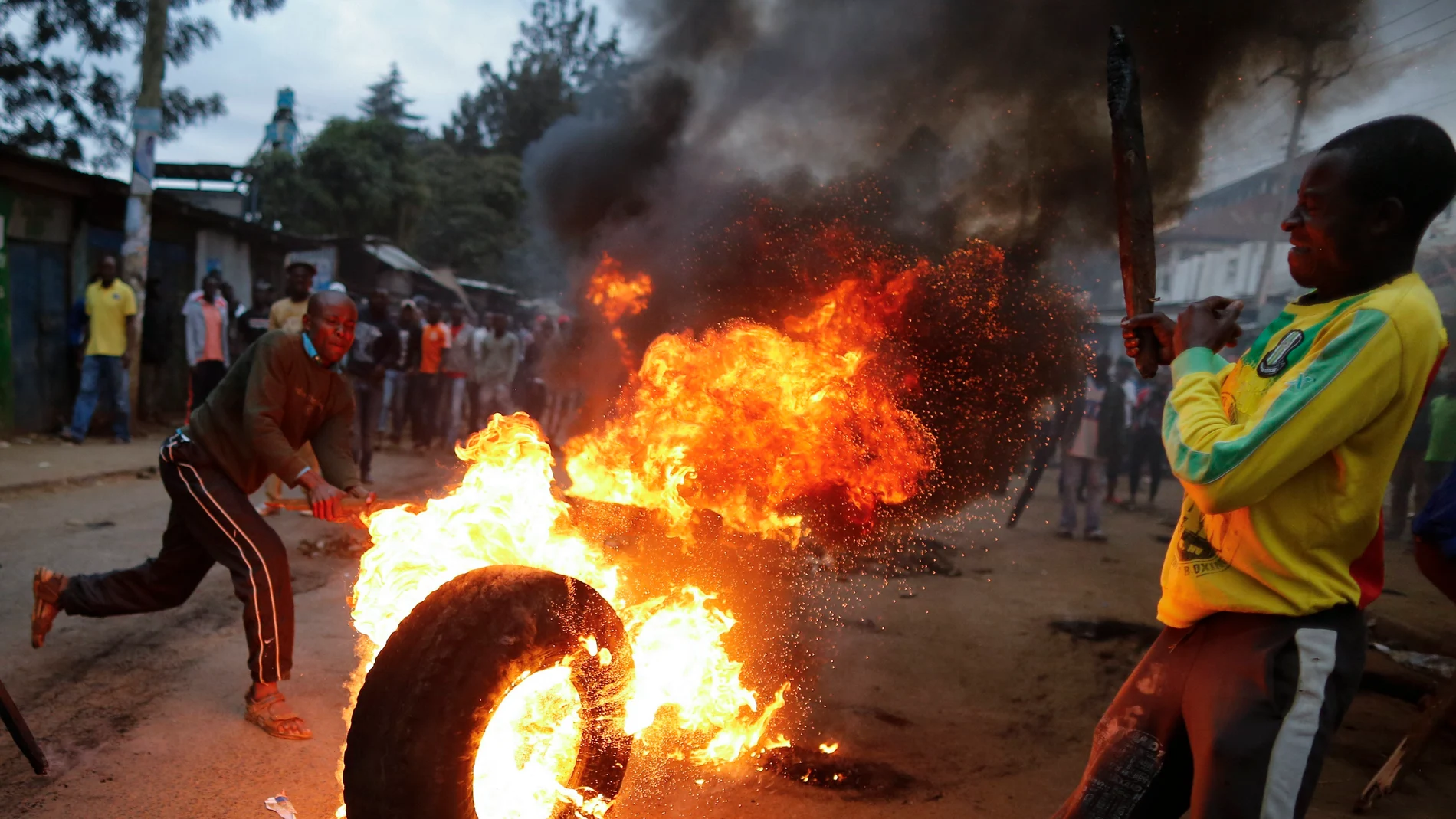 Las calles de Nairobi son un hervidero