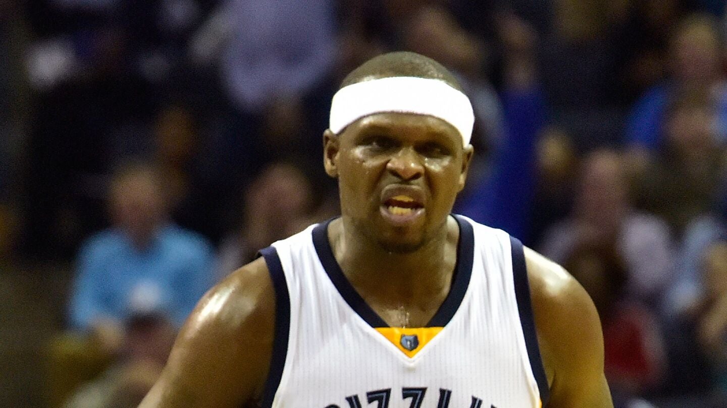 Zach Randolph durante un partido