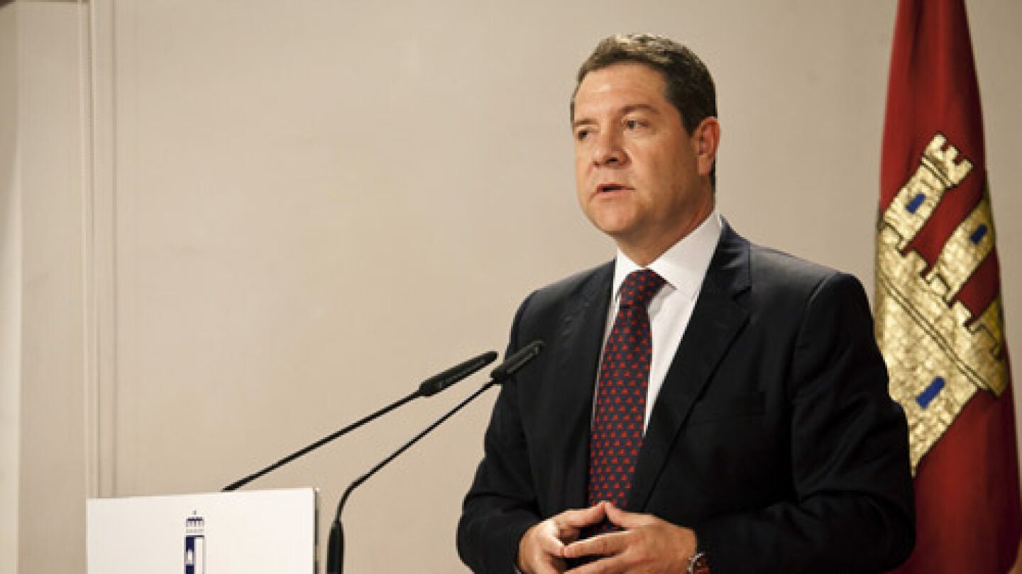Emiliano Garc&iacute;a-Page, presidente de Castilla-La Mancha