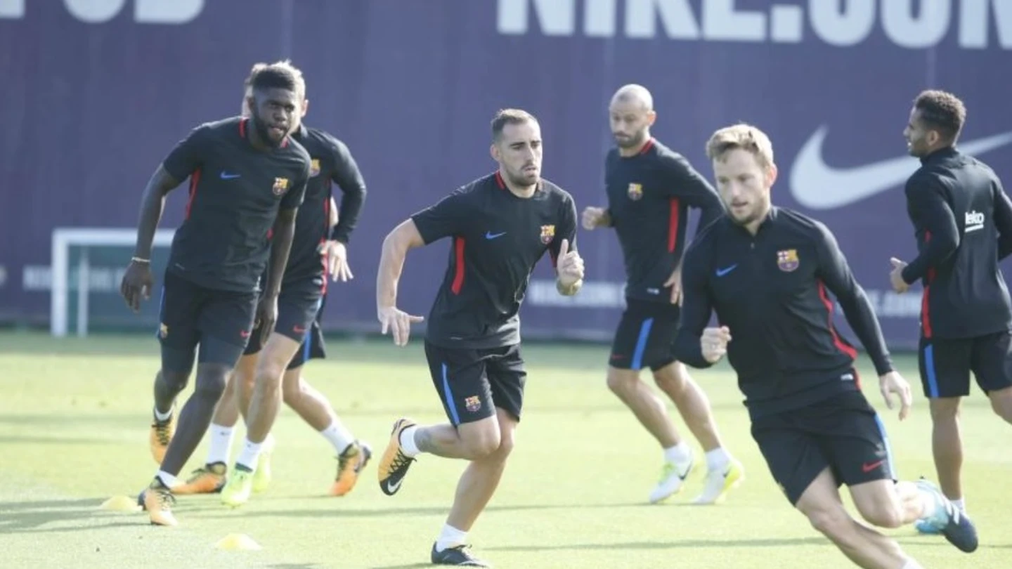 Entrenamiento del FC Barcelona Entrenamiento del FC Barcelona