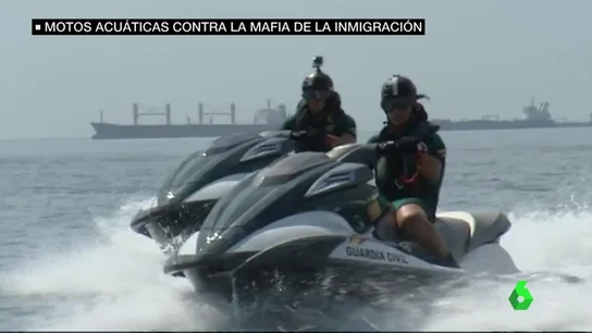 Aumenta el número de migrantes que llegan a España en motos de agua Aumenta el número de migrantes que llegan a España en motos de agua