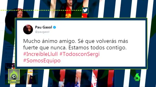 Pau Gasol manda un mensaje de apoyo a Sergio Llull Pau Gasol manda un mensaje de apoyo a Sergio Llull