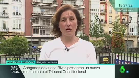 Almudena Mendoza, abogada: "Lo que Juana Rivas necesita que se acabe este periplo jurídico" Almudena Mendoza, abogada: "Lo que Juana Rivas necesita que se acabe este periplo jurídico"