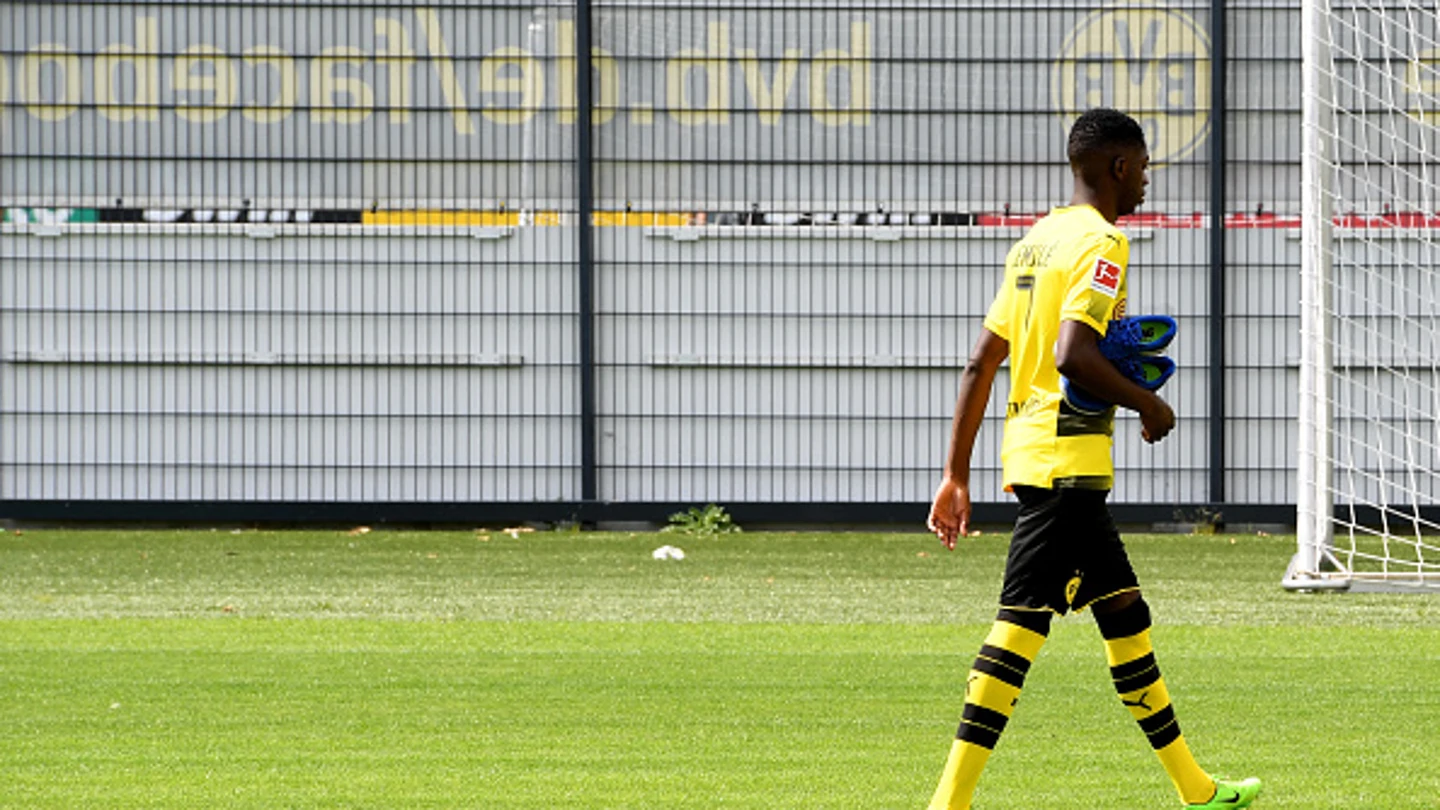 Dembélé no se entrena no entrena