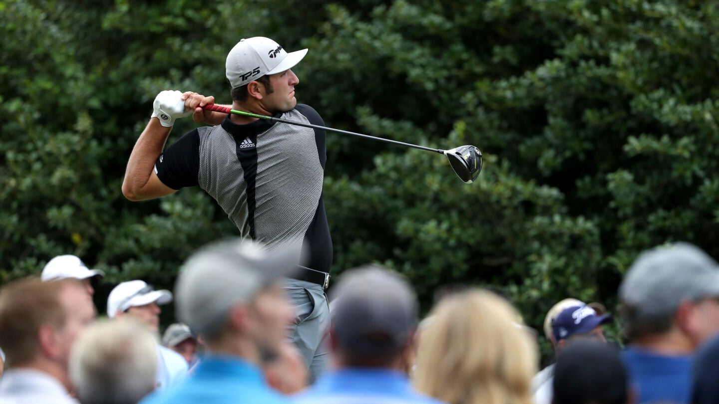 Jon Rahm ejecuta un golpe en Quail Hollow