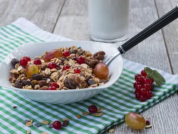 Muesli, un desayuno sano Muesli, un desayuno sano