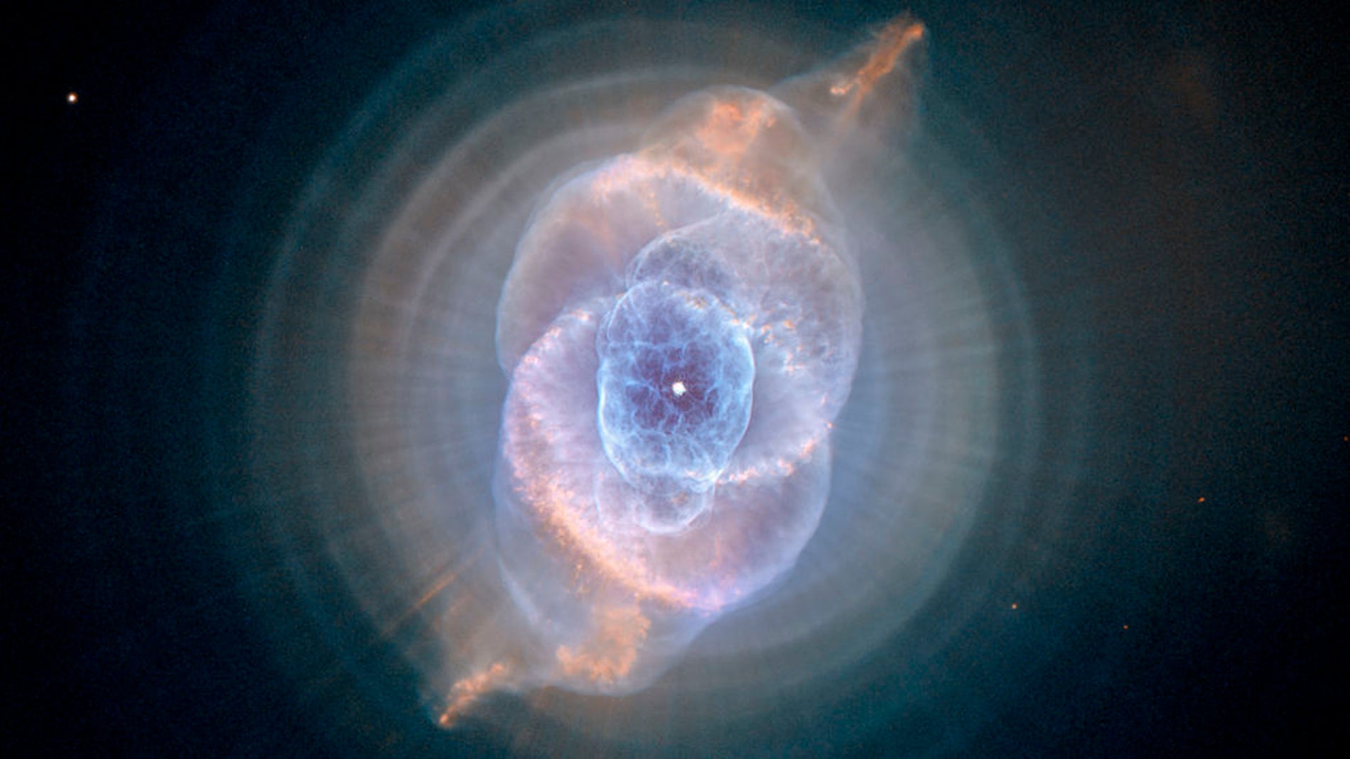 Nebulosa NGC 6543 o nebulosa del Ojo de Gato
