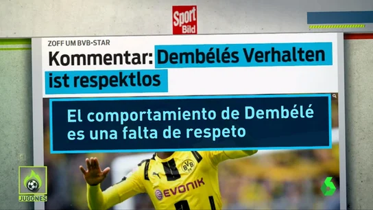Los medios alemanes cargan contra Dembélé Los medios alemanes cargan contra Dembélé