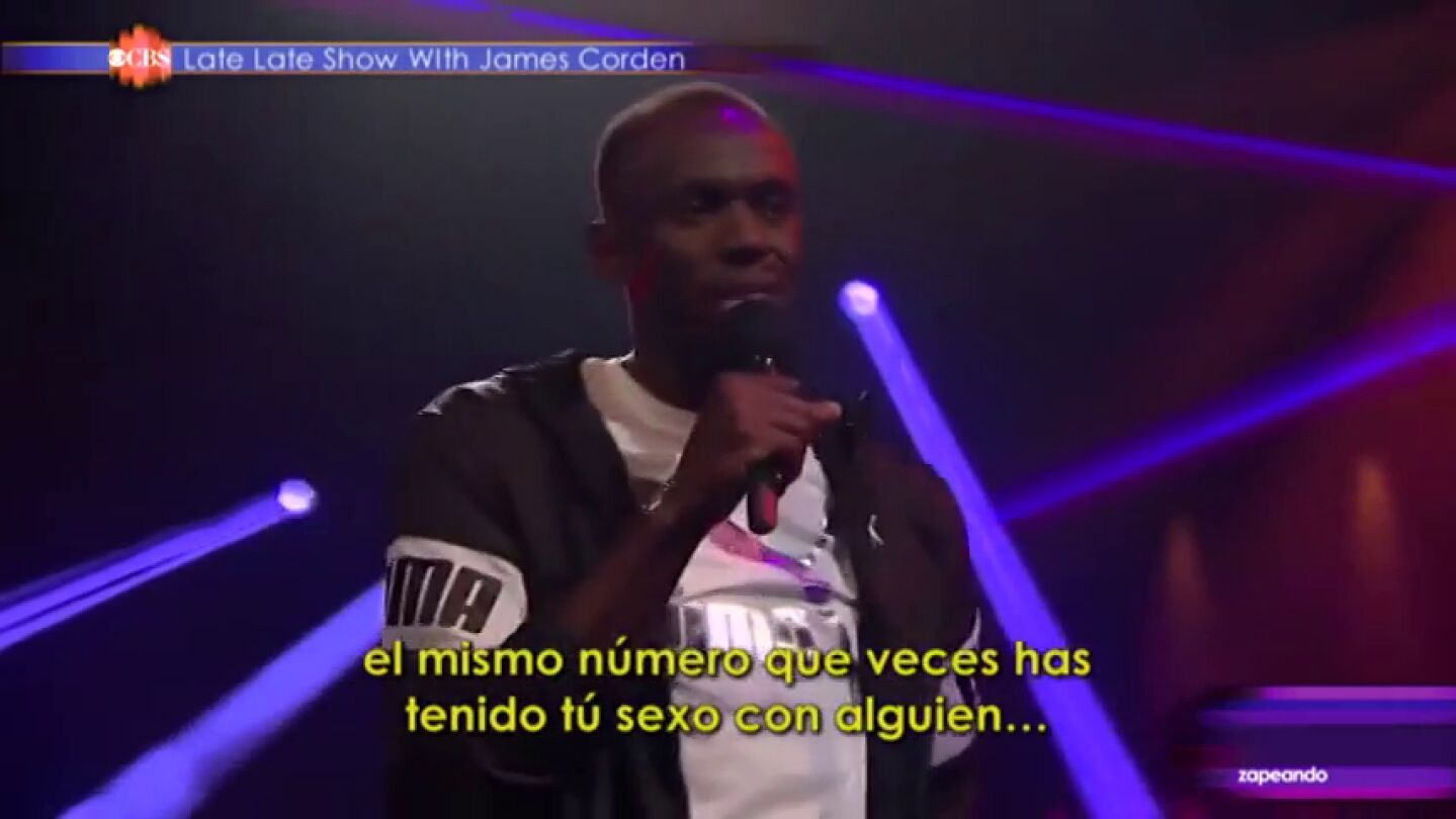 V&Iacute;DEO DE REEMPLAZO - Usain se pone gallito