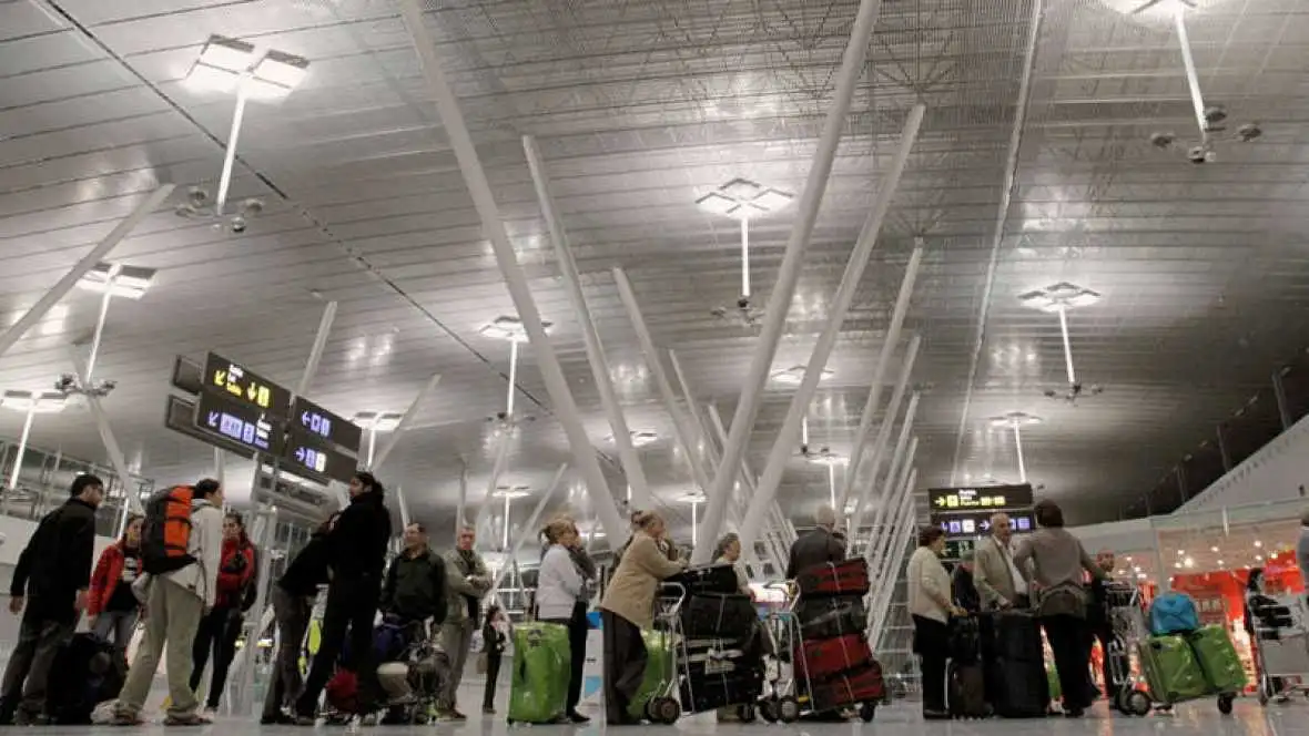 Imagen de archivo del Aeropuerto de Santiago de Compostela