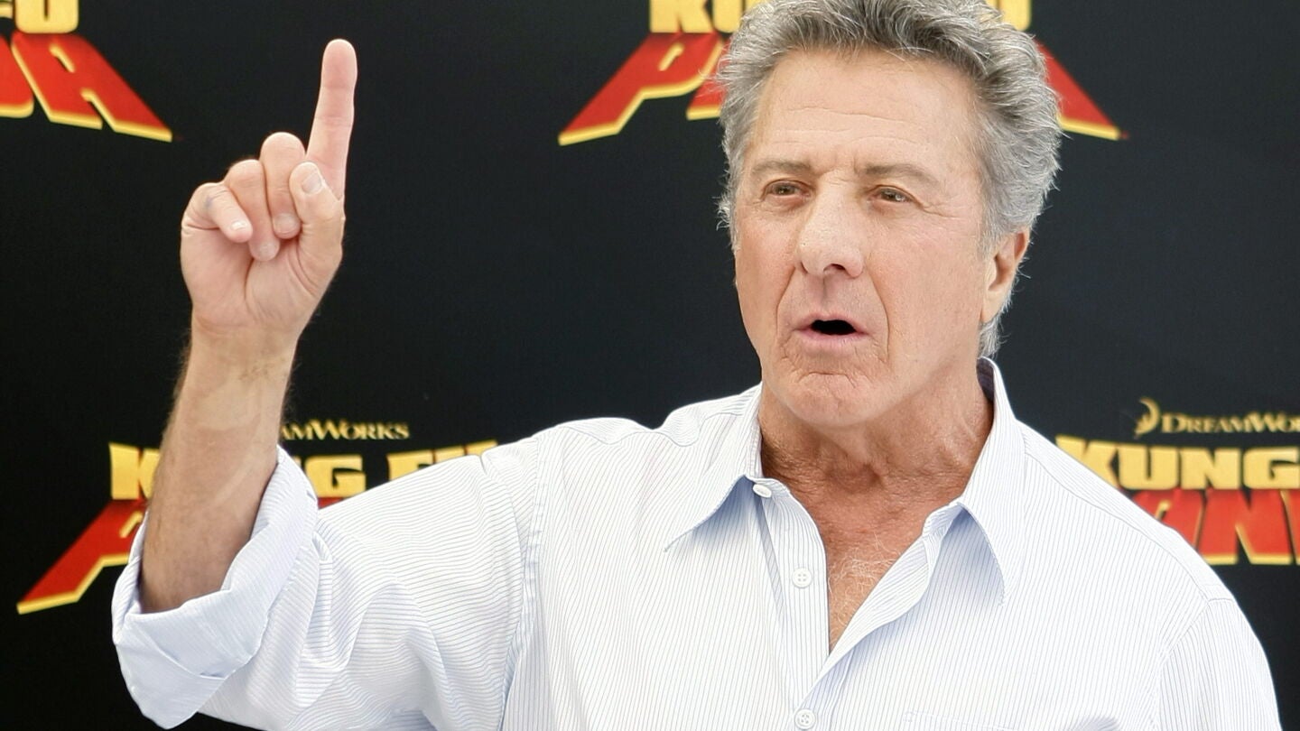 El actor Dustin Hoffman