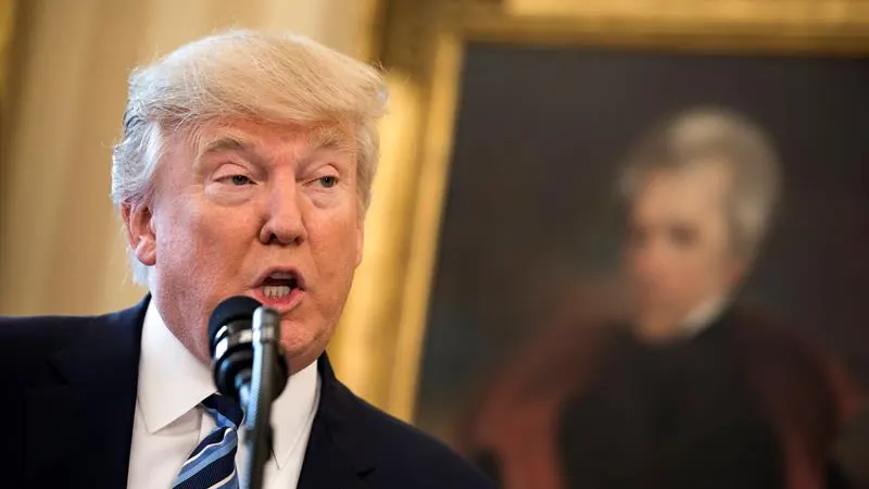 El presidente estadounidense, Donald Trump