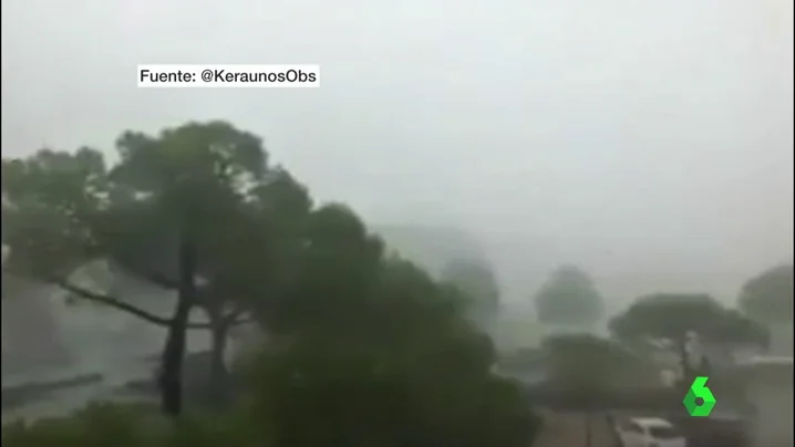 El camping de Venecia afectado por la fuerte tormenta