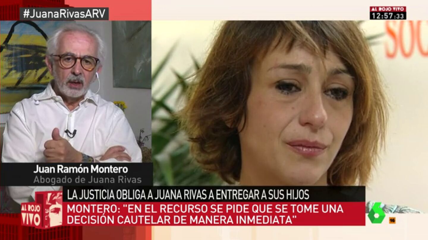 Juan Ram&oacute;n Montero, abogado de Juana Rivas: &ldquo;Pedimos que se tomen medidas cautelares favorables para los menores&rdquo;