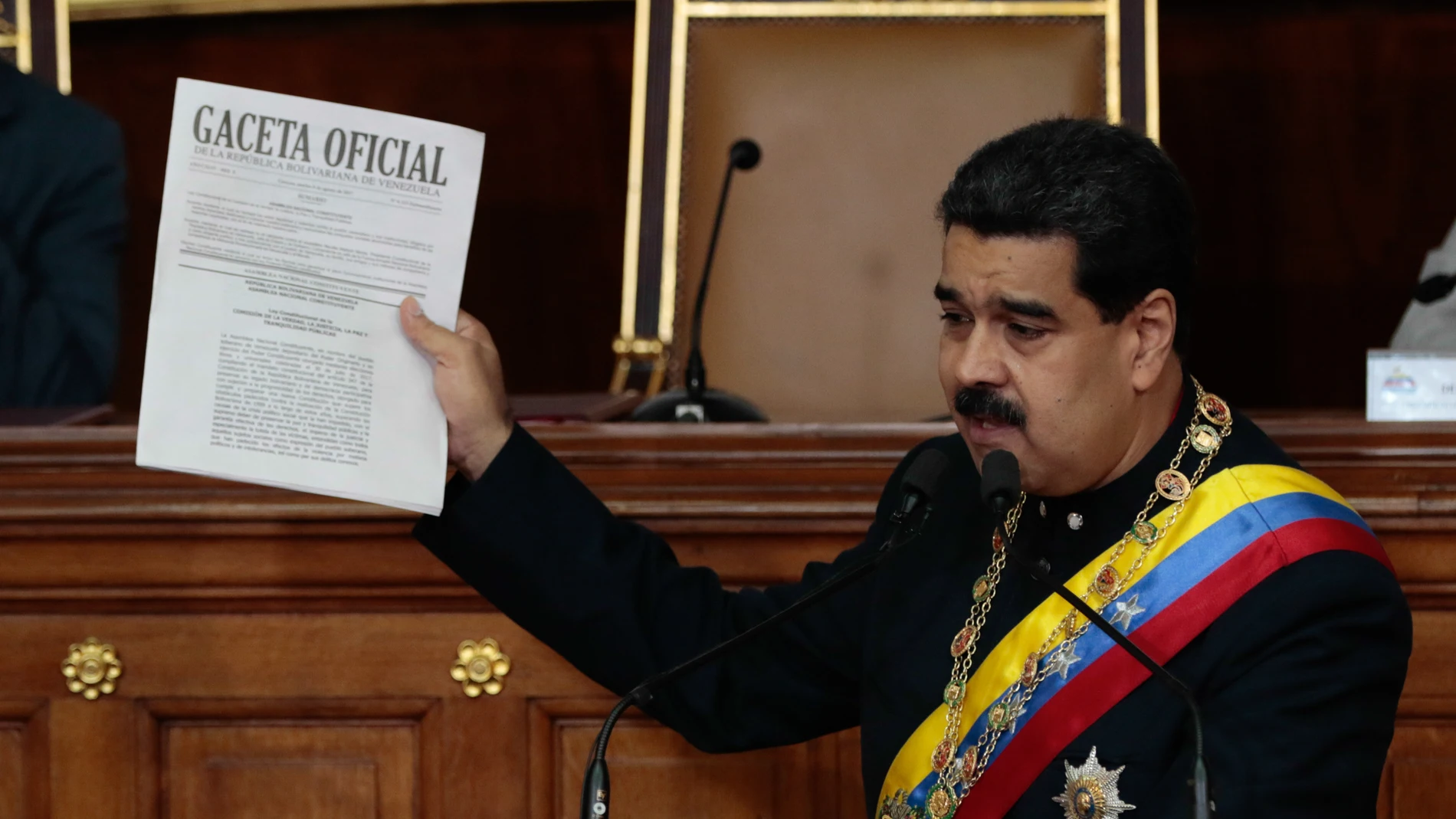 Maduro, en el estreno de la Constituyente