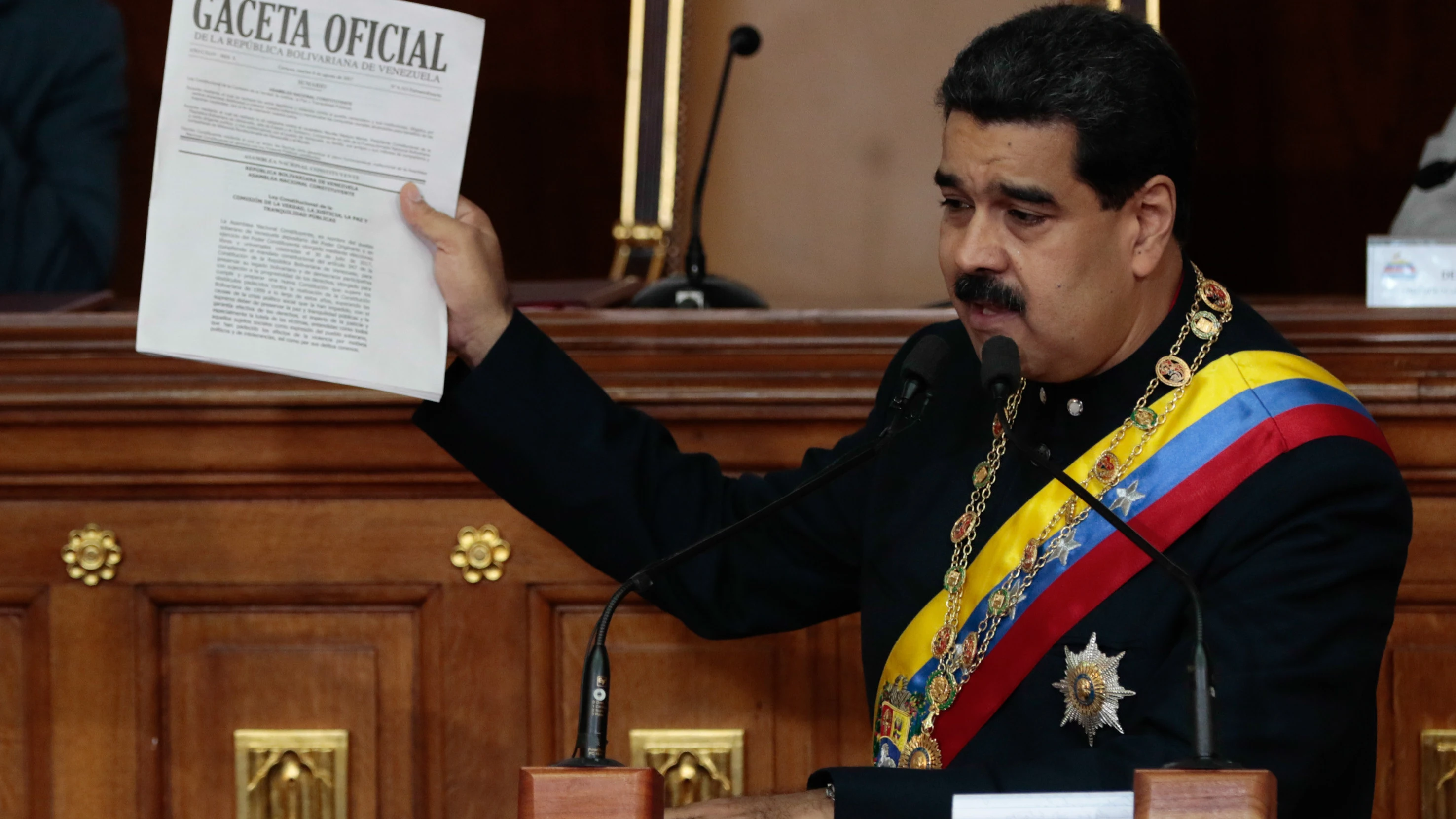 Maduro, en el estreno de la Constituyente