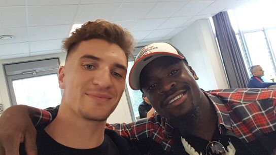 Fotograf&iacute;a de Meunier y Aurier