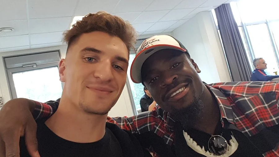 Fotografía de Meunier y Aurier Fotografía de Meunier y Aurier