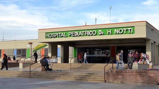 Hospital Pedi&aacute;trico Dr. H. Notti en Mendoza, Argentina