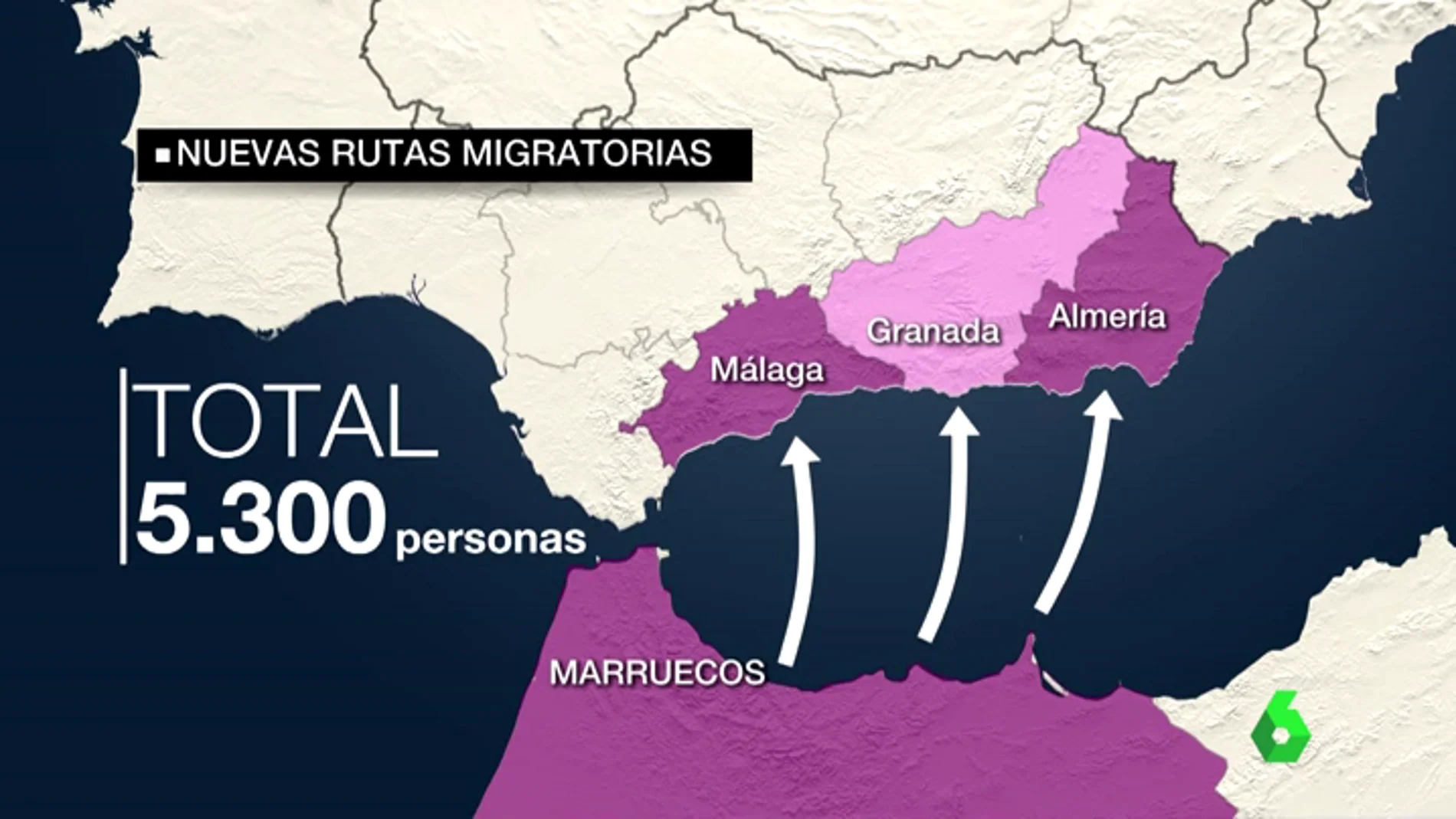 Las costas se convierten en el paso más común de los migrantes para atravesar la frontera de España 
