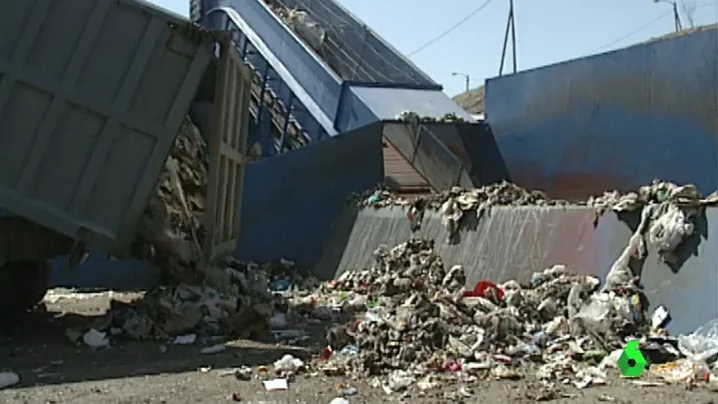 Un vertedero trata la basura