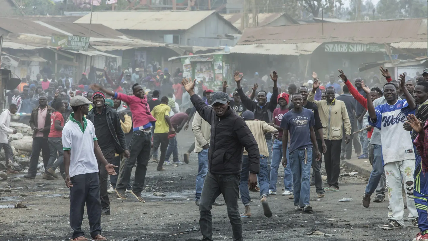 Protestas en Kenia tras las elecciones presidenciales Protestas en Kenia tras las elecciones presidenciales