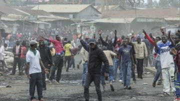Protestas en Kenia tras las elecciones presidenciales