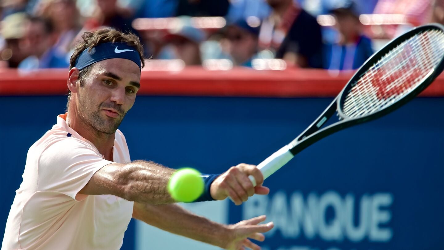 Federer durante el Marters 1000