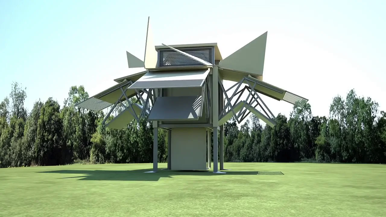 La casa plegable port&aacute;til 