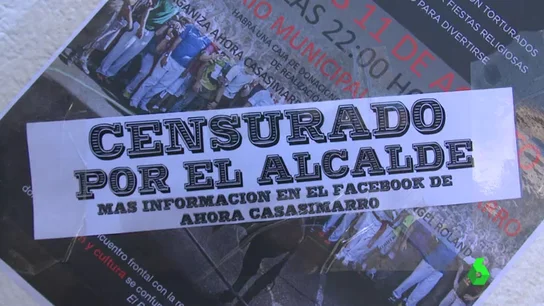 El alcalde de Casasimarro, Cuenca, prohíbe proyectar un documental animalista porque "ataca a la religión católica" El alcalde de Casasimarro, Cuenca, prohíbe proyectar un documental animalista porque "ataca a la religión católica"